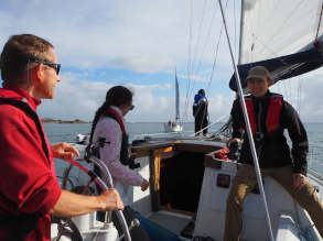 Départ de St-Cast à destination de Granville