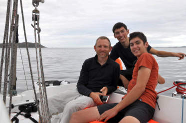 devant le cap Fréhel